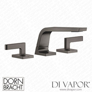 Dornbracht Cl.1 Three-Hole Basin Mixer without Pop-Up Waste - Brushed Dark Platinum Spare Parts