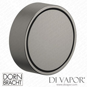 Dornbracht Cyo Wall Valve Clockwise Closing 3/4 - Brushed Dark Platinum Spare Parts
