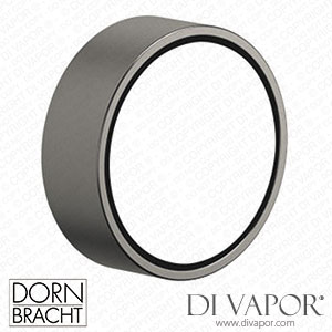 Dornbracht Cyo Wall Valve Clockwise Closing 1/2 - Brushed Dark Platinum Spare Parts