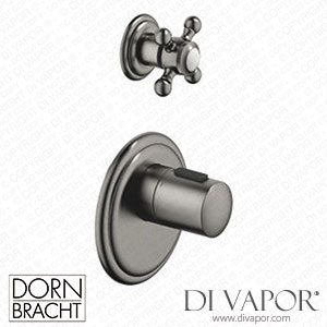 Dornbracht Madison xTool Thermostat Module with 1 Valve 36501977 99_1_36607361 99_1 - Brushed Dark Platinum Spare Parts