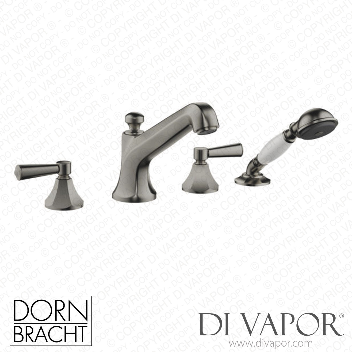 Dornbracht Madison Bath Shower Set for Bath Rim Or Tile Edge ...