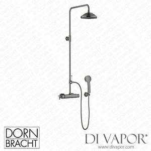 Dornbracht Madison Showerpipe with Shower Thermostat 34459360 99_1_11420360 99_1_28002978 99_1 - Brushed Dark Platinum Spare Parts