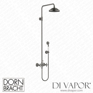 Dornbracht Madison Showerpipe with Shower Mixer 26632360 99_1_28002970 99_1 - Brushed Dark Platinum Spare Parts