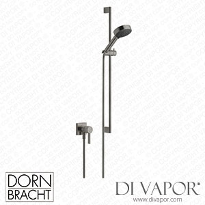 Dornbracht Series-Various Concealed Single-Lever Mixer with Integrated Shower Connection with Shower Set 36013970 99_1_28012979 99_1 - Brushed Dark Platinum Spare Parts