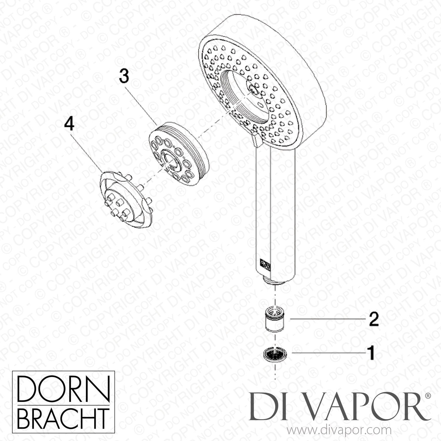 Dornbracht SeriesVarious Concealed SingleLever Mixer with Integrated