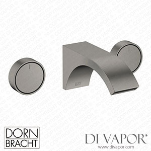 Dornbracht Cyo Wall-Mounted Basin Mixer without Pop-Up Waste - Brushed Dark Platinum Spare Parts