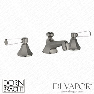 Dornbracht Madison Three-Hole Basin Mixer with Pop-Up Waste - Brushed Dark Platinum Spare Parts
