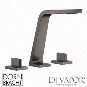 Dornbracht Cl.1 Three-Hole Basin Mixer without Pop-Up Waste - Brushed Dark Platinum Spare Parts
