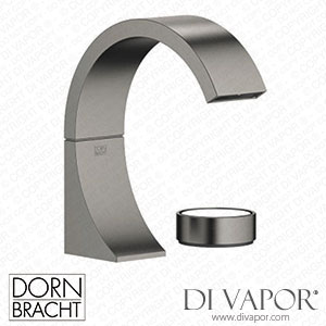 Dornbracht Cyo Two-Hole Basin Mixer without Pop-Up Waste - Brushed Dark Platinum Spare Parts