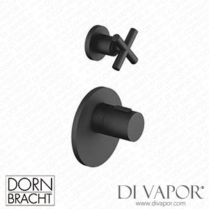 Dornbracht Meta xTool Thermostat Module with 1 Valve - Matte Black Spare Parts