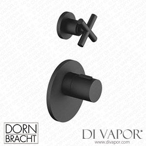 Dornbracht Tara xTool Thermostat Module with 1 Valve - Matte Black Spare Parts