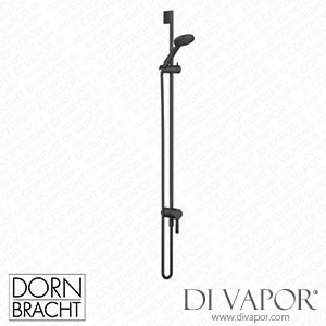 Dornbracht Series Specific Concealed Single-Lever Mixer with Integrated Shower Connection with Shower Set 36013660 33_1_28018979 33_1 - Matte Black Spare Parts