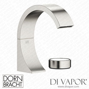 Dornbracht Cyo Two-Hole Basin Mixer without Pop-Up Waste - Brushed Platinum Dorn Dv 1304 Spare Parts