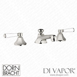 Dornbracht Madison Three-Hole Basin Mixer with Pop-Up Waste - Platinum Dorn Dv 1314 Spare Parts
