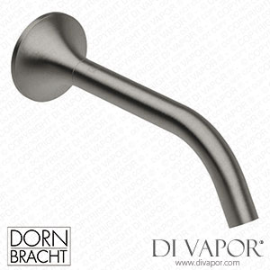 Dornbracht Vaia Eset Touchfree Basin Mixer without Pop-Up Waste with Temperature Setting - Brushed Dark Platinum Dorn Dv 1335 Spare Parts