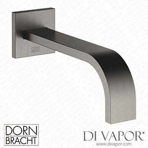 Dornbracht Mem Eset Touchfree Basin Mixer without Pop-Up Waste with Temperature Setting - Brushed Dark Platinum Dorn Dv 1337 Spare Parts