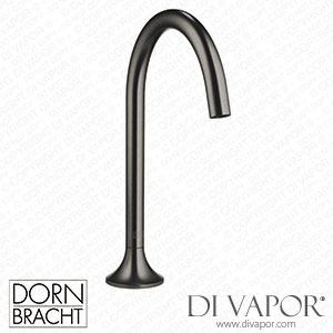 Dornbracht Vaia Eset Touchfree Basin Mixer without Pop-Up Waste with Temperature Setting - Brushed Dark Platinum Dorn Dv 1343 Spare Parts