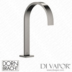 Dornbracht Mem Eset Touchfree Basin Mixer without Pop-Up Waste with Temperature Setting - Brushed Dark Platinum Dorn Dv 1345 Spare Parts