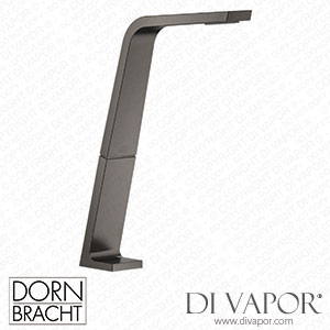 Dornbracht CL.1 Three-Hole Basin Mixer without Pop-Up Waste - Brushed Dark Platinum Dorn Dv 1356 Spare Parts