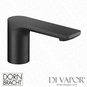 Dornbracht Liss? Eset Touchfree Basin Mixer without Pop-Up Waste with Temperature Setting - Matte Black Dorn Dv 1362 Spare Parts
