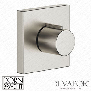 Dornbracht Symetrics xTool Thermostat Module with 3 Valves 36503780 06_1_36607980 06_3 - Brushed Platinum Spare Parts