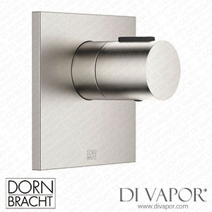 Dornbracht Mem xTool Thermostat Module with 3 Valves 36503780 06_1_36607782 06_3 - Brushed Platinum Spare Parts