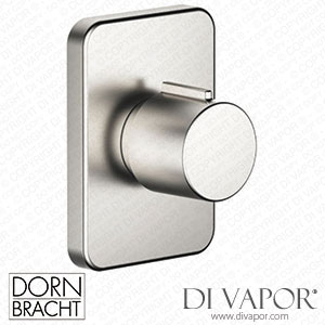 Dornbracht Lulu xTool Thermostat Module with 3 Valves 36503710 06_1_36607710 06_3 - Brushed Platinum Spare Parts