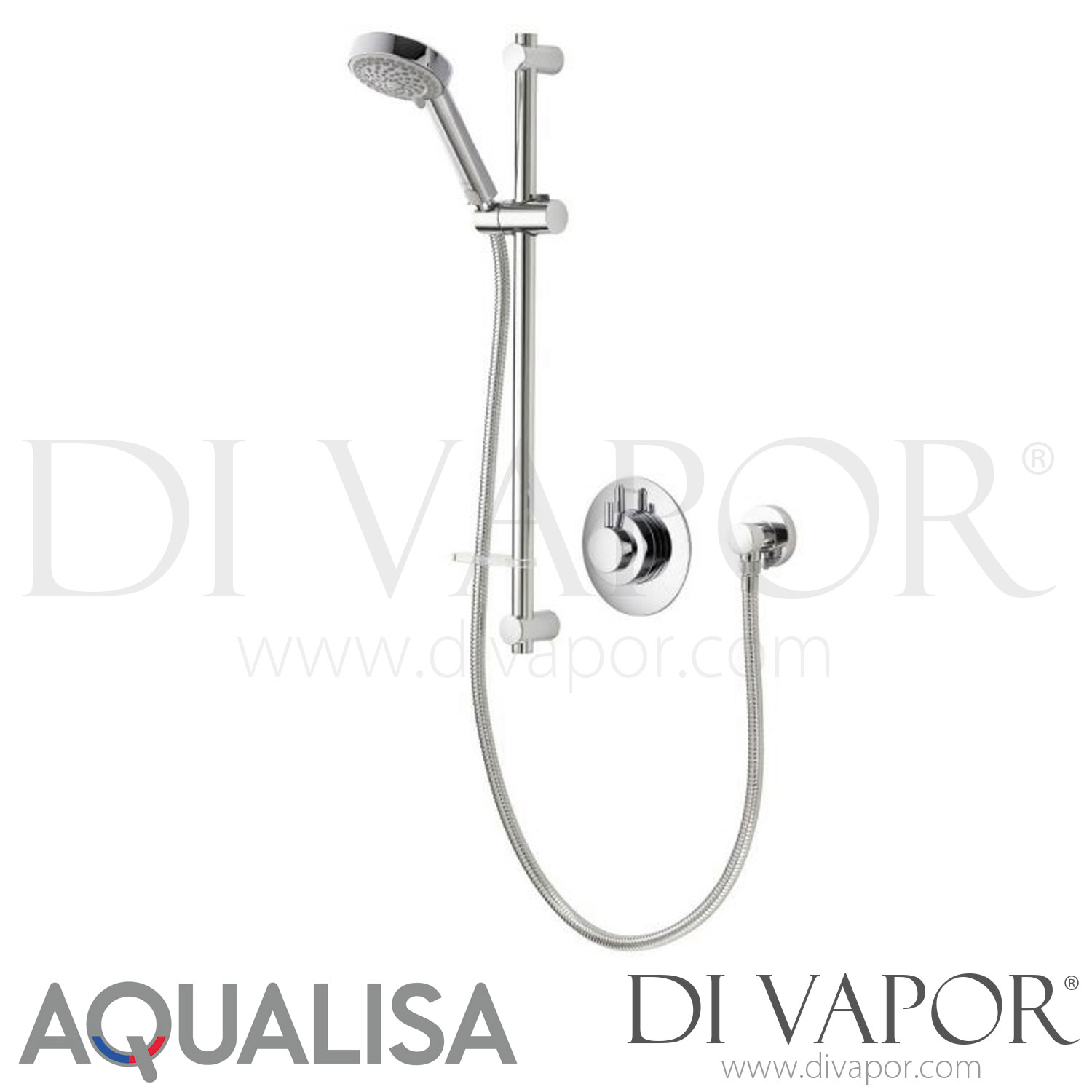 Aqualisa DRM001CA Dream Concealed Mixer Shower with Adjustable Head