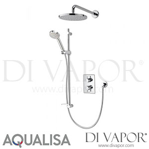 Aqualisa DRMDCV003 Dream DCV Concealded Divert Mixer Shower, Adj. & Wall Fixed Head HP/Combi Spare Parts