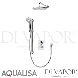 Aqualisa DRMDCV2.ADFW.RND Dream Thermostatic Mixer Shower with Adjustable and Wall Fixed Heads Round Spare Parts