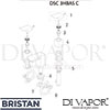 Bristan DSC 3HBAS C Mixer Spare Tech Diagram