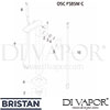 Bristan DSC FSBSM C Mixer Spare Tech Diagram