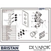 Bristan DSC SHC3DIV C Spare Tech Diagram
