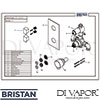 Bristan DSC SHCDIV C Spare Tech Diagram