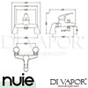 Nuie DTY304 Mixer Spare Parts Diagram