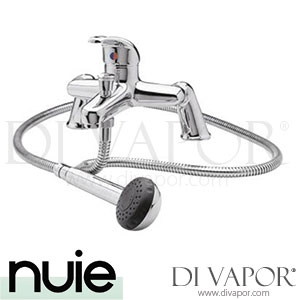 Premier / Nuie DTY304 Eon Single Lever Deck-Mounted Bath Shower Mixer With Shower Kit and Wall Bracket Spare Parts