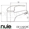 Nuie DTY345 Mixer Spare Parts Diagram