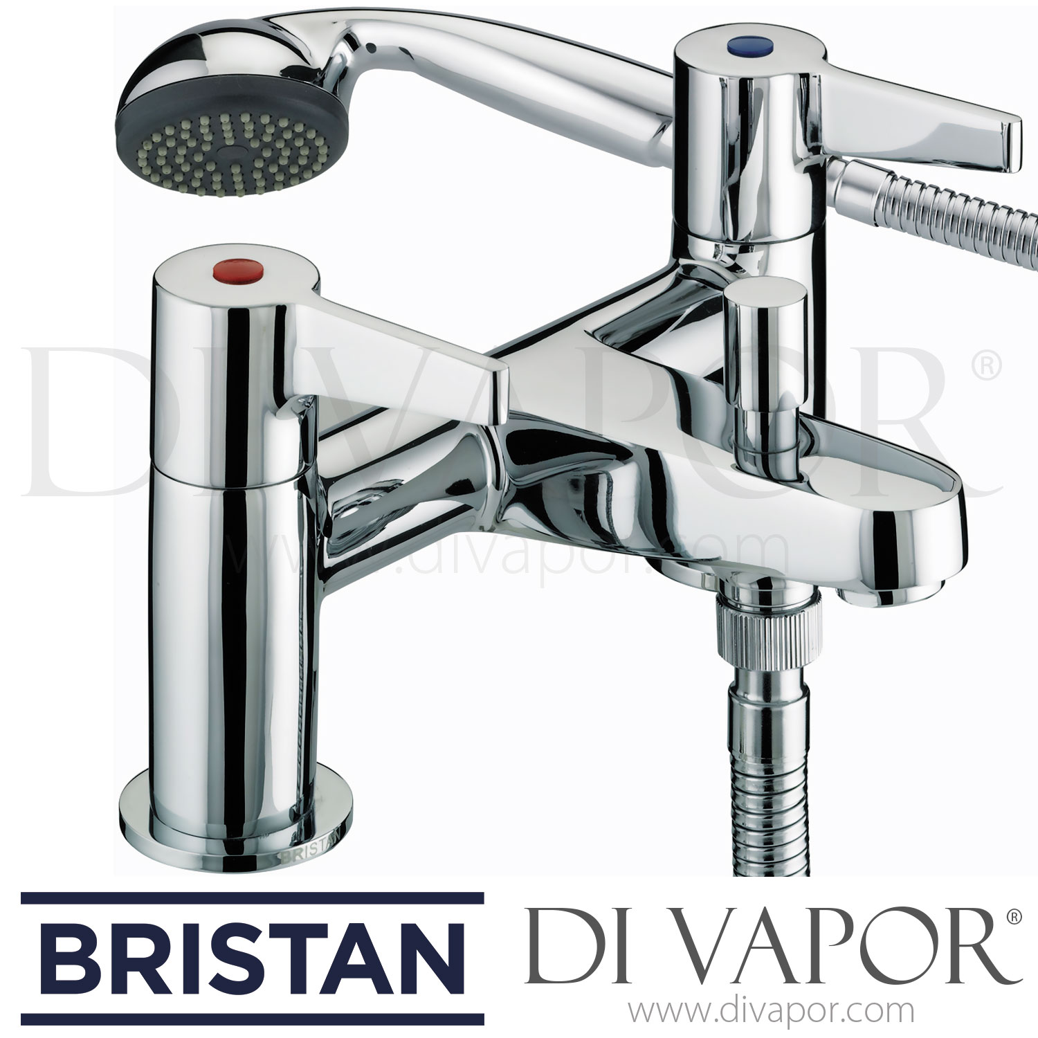 Bristan Design Utility Hochdrucks Küchenarmatur Verchromt – Einhebelmischer Mit Keramik-Kartusche & 5 Jahre Garantie
