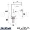 Bristan DUL 3 4 C Spare Parts Diagram