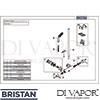 Bristan DUL2 SHXARFF C Spare Tech Diagram