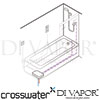 Crosswater DUOBSBLHP Diagram Spare 