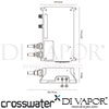 Crosswater DUOBSKLLP Diagram