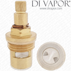 DV249ACH 48mm 24 spine Ceramic Disc Flow Cartridge Clockwise Turn On