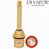 101mm 3/4 Inch On/Off Flow Ceramic Disc Cartridge - 24 Spline - Anti-Clockwise Open