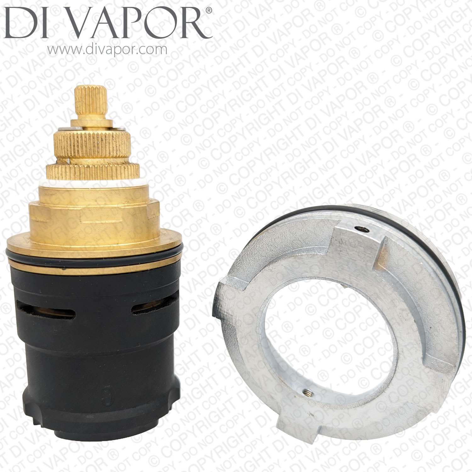 103mm Brass / Plastic Thermostatic Cartridge