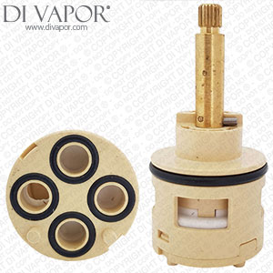 39mm 4-Way Shower Diverter Cartridge (81mm in Length)