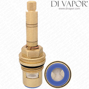 75mm 1/2 Inch Flow Cartridge Anti-Clockwise Turn to Open (18 Spline)