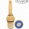76mm 1/2 Inch On/Off Flow Ceramic Disc Cartridge - 20 Spline - Anti-Clockwise Open