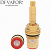 70mm 1/2 Inch Flow Cartridge Clockwise Turn to Open (18 Spline)