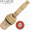 80mm 1/2 Inch Flow Cartridge Clockwise Turn to Open (18 Spline)